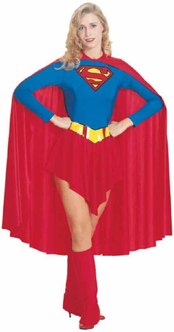Supergirl DC Comics Superman Superhero Fancy Dress Up Halloween Adult Costume