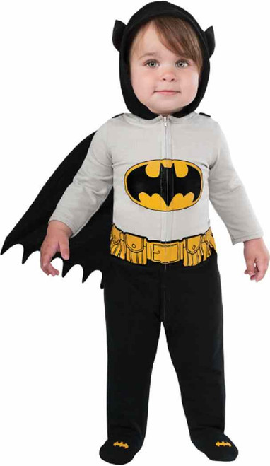 Batman Jumper DC Comics Superhero Fancy Dress Up Halloween Baby Child Costume