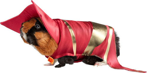 Lulu Small Pet DC League of Superpets Fancy Dress Halloween Guinea Pig Costume