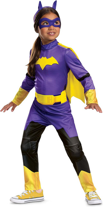 Batgirl Classic DC Batwheels Batman Fancy Dress Up Halloween Child Costume