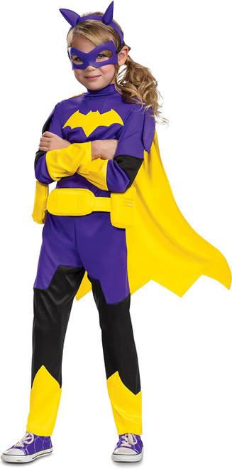Batgirl Deluxe DC Batwheels Batman Fancy Dress Up Halloween Child Costume
