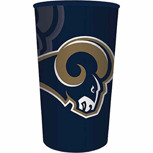 Los Angeles Rams NFL Football Sports Party Favor 22 oz. Plastic Cup