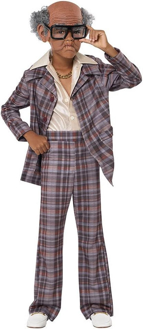 100 and Still Stylin' Old Man People Cute Fancy Dress Up Halloween Child Costume