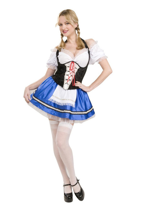 Gretel Swiss German Oktoberfest Beer Garden Dress Up Halloween Adult Costume