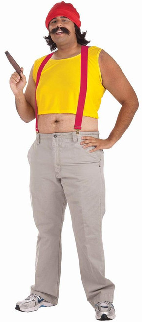 Cheech Marin Chong Up in Smoke Movie Yellow Fancy Dress Halloween Adult Costume