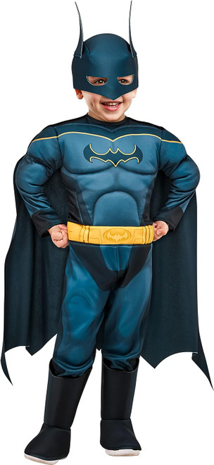 Batman DC League of Superpets Fancy Dress Up Halloween Toddler Child Costume