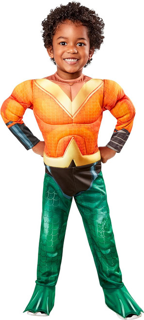 Aquaman DC League of Superpets Fancy Dress Up Halloween Toddler Child Costume