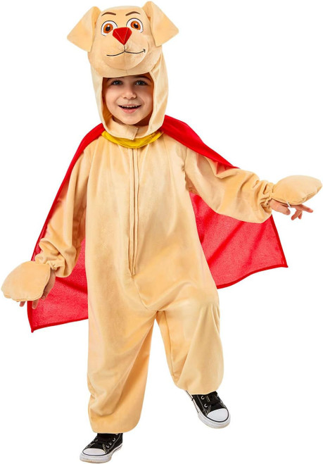 Krypto Superdog DC League Superpets Fancy Dress Halloween Toddler Child Costume