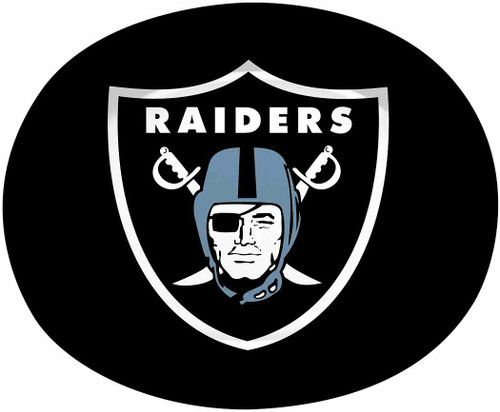 Oakland Raiders NFL Football Sports Party 12" x 10" Oval Plates