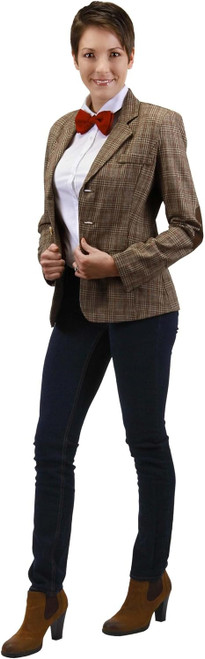 Eleventh Doctor Jacket Women Doctor Who Dr. Fancy Dress Halloween Adult Costume