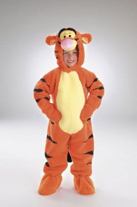 Tigger Deluxe Plush Disney Winnie the Pooh Fancy Dress Halloween Child Costume