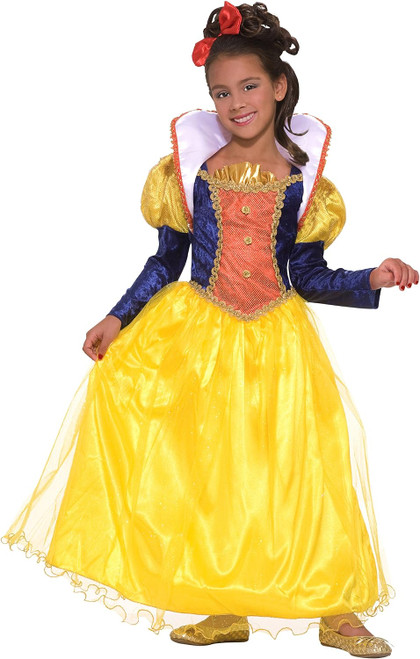 Snow White Disney Golden Dream Princess Fancy Dress Up Halloween Child Costume