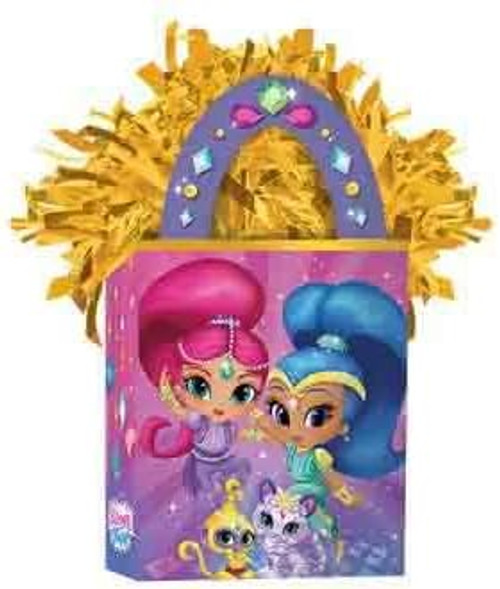 Shimmer & Shine Nick Jr Cartoon Birthday Party Decoration Tote Balloon Weight