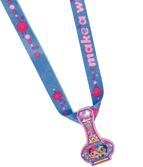 Shimmer & Shine Nick Jr Cartoon Kids Birthday Party Favor Charm Necklaces