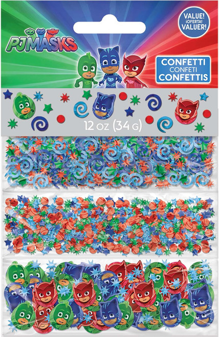 PJ Masks Disney Junior Kids Birthday Party Decoration Confetti 3-Pack