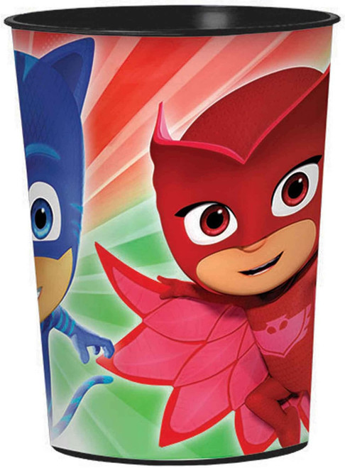 PJ Masks Disney Junior Kids Birthday Party Favor 16 oz. Plastic Cup