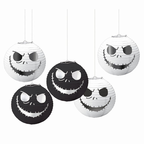 Nightmare Before Christmas Movie Jack Halloween Party Decoration Paper Lanterns