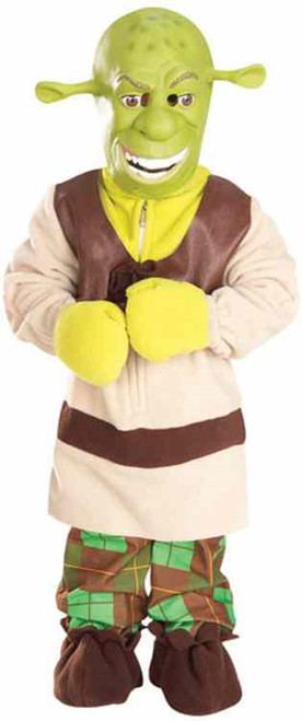 Shrek 2 Ogre Mike Myers Fancy Dress Up Halloween Deluxe Plush Child Costume