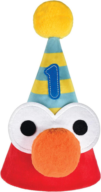 Everyday Sesame Street Kids Birthday Party Favor Elmo Deluxe Cone Hat