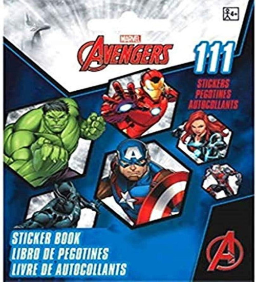 Avengers Marvel Comics Superhero Kids Birthday Party Favor Sticker Booklet