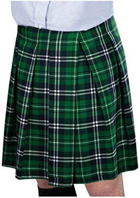 Green Plaid Kilt St. Patrick's Day Holiday Fancy Dress Adult Costume Accessory