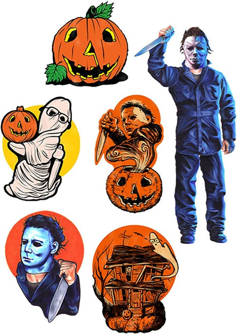 Halloween 1978 Michael Myers Party Wall Decoration Series 1 Paper Cutouts