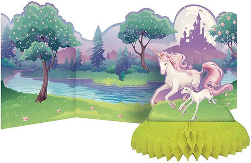 Unicorn Fantasy Animal Cute Girls Kids Birthday Party Decoration Centerpiece