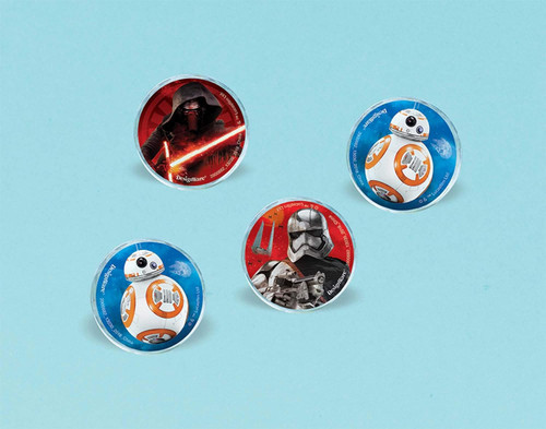 Star Wars Force Awakens Movie Disney Kids Birthday Party Favor Bounce Balls