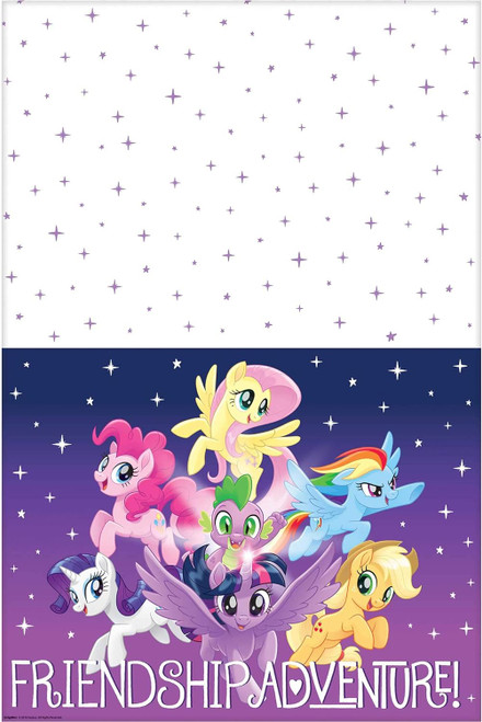 My Little Pony Friendship Adventures Kids Birthday Party Decoration Tablecover