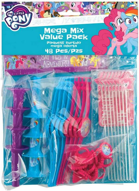My Little Pony Friendship Adventures Horse Kids Birthday Party 48 pc. Favor Pack
