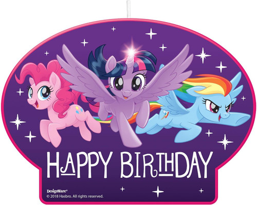 My Little Pony Friendship Adventures Kids Birthday Party Decoration Cake Candle