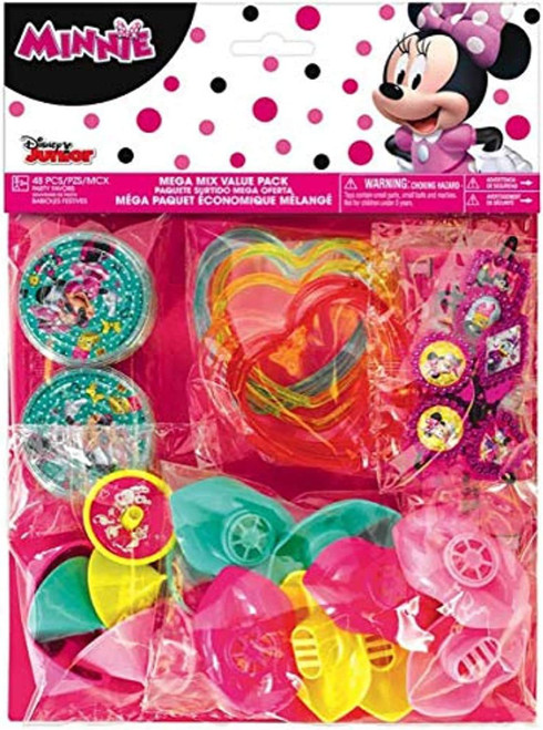 Minnie Mouse Forever Disney Clubhouse Kids Birthday Party 48 pc. Favor Pack