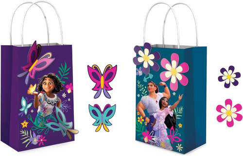 Encanto Disney Movie Madrigal Kids Birthday Party Favor Paper Sacks Kraft Bags