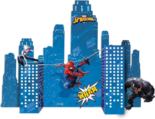 Spider-Man Webbed Wonder Marvel Superhero Birthday Party Wall Decorating Kit