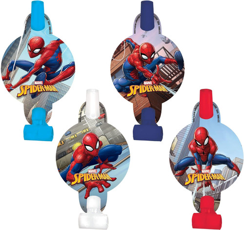 Spider-Man Webbed Wonder Marvel Superhero Kids Birthday Party Favor Blowouts