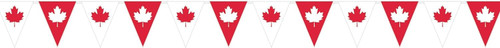 Canadian Pride Canada Day Flag Patriotic Theme Party Decoration Pennant Banner