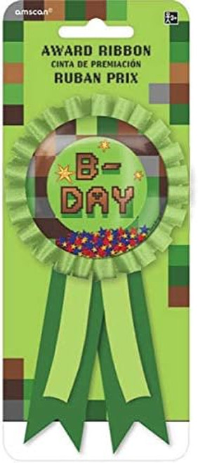 TNT Party Mine Video Game Epic Kids Birthday Party Favor Confetti Award Ribbon