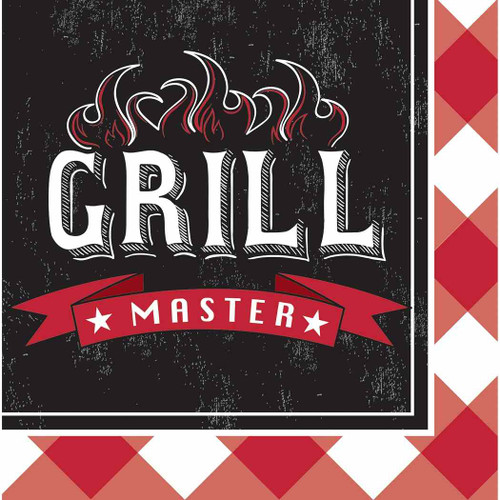 Summer Sizzle Grill Master Cookout BBQ Party Luncheon Napkins