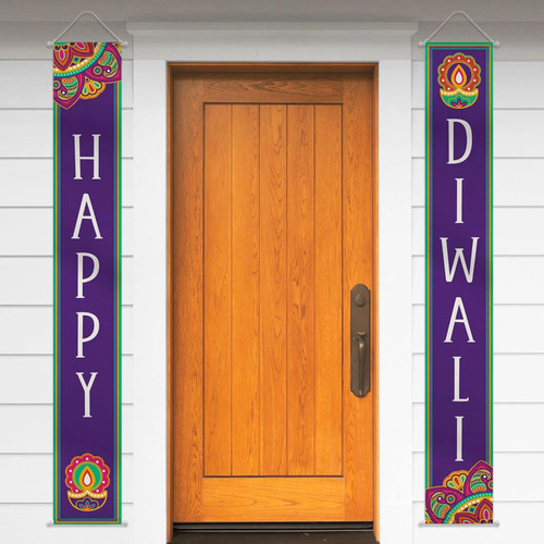 Diwali Indian Hindu Festival Lights Holiday Party Decoration Hanging Flags