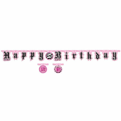 Super Stylish Birthday Party Decoration Large Jointed Letter Banner