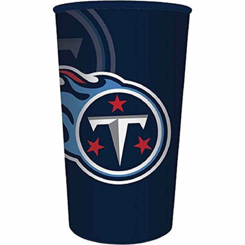 Tennessee Titans NFL Football Sports Party Favor 22 oz. Plastic Cup