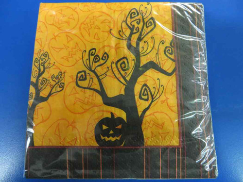 Witches Crossing Halloween Party Beverage Napkins
