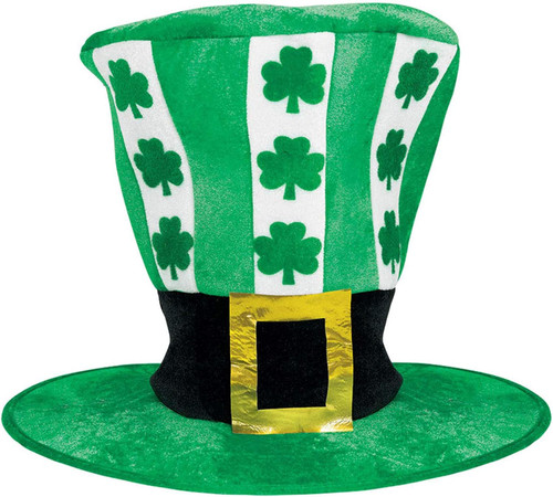 St. Patrick's Day Oversized Hat Irish Green Fancy Dress Adult Costume Accessory