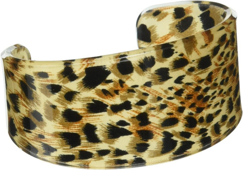 Leopard Cuff Bracelet Animal Fancy Dress Up Halloween Adult Costume Accessory