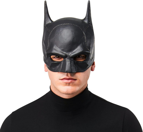 Batman 3/4 Mask DC Batman Movie Fancy Dress Up Halloween Adult Costume Accessory