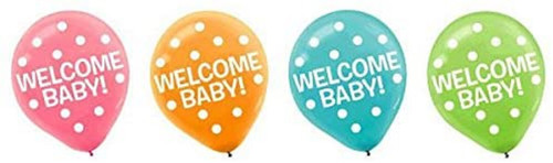 Fisher Price Hello Baby Jungle Animals Shower Party Decoration Latex Balloons