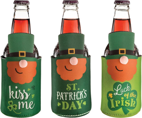 St. Patrick's Day Irish Green Holiday Theme Party Decoration Cozy Bottle Covers