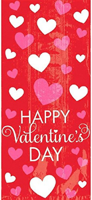 Happy Valentine's Day Holiday Theme Party Favor Sacks Small Cello Treat Bags