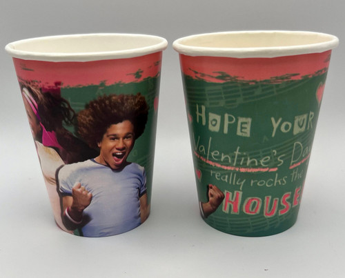 High School Musical Happy Valentine's Day Holiday Party 9 oz. Paper Cups