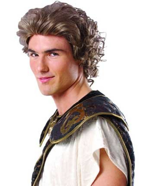 Hunk Wig Pirate Roman Gladiator Fancy Dress Halloween Costume Accessory 2 COLORS